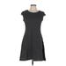 Annalee + Hope Casual Dress - Mini: Black Polka Dots Dresses - Women's Size Medium