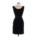 Rachel Zoe Cocktail Dress - Sheath: Black Solid Dresses - Women's Size 10