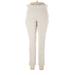 Anne Klein Jeans - Mid/Reg Rise Skinny Leg Jeggings: Ivory Bottoms - Women's Size X-Large - Light Wash