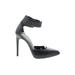 Steve Madden Heels: Pumps Stilleto Cocktail Party Black Print Shoes - Women's Size 6 - Almond Toe