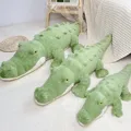 Peluche douce et câline alligator vert crocodile kawaii