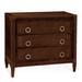 Birch Lane™ Jandre 3-Drawer 36" W Standard Dresser/Chest Wood/Wicker/Rattan in Brown | Wayfair 3408DF241A9B492381720B539232192E