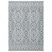 Blue/White Rectangle 12'6 x 15' Area Rug - Bungalow Rose Oriental Power Loom Rectangle 1'10" x 3' Polypropylene Area Rug in Polypropylene | Wayfair