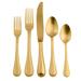 MEPRA 5 Pcs Place Setting Perla Stainless Steel in Yellow | Wayfair 107622005OI