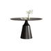 Ivy Bronx Giselly Round Dining Table, Steel in Black | 29.52 H x 51.18 W x 51.18 D in | Wayfair 444D849608474664972BF893B87F09CC