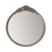 Fleur De Lis Living Alexzandre Manufactured Wood Round Wall Mirror | 21.5 H x 20.5 W x 0.6 D in | Wayfair 9C66FF36B35243A0B3A7B72E84D26BA6