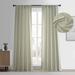 Latitude Run® Farmbry Simply Faux Linen Curtains Pair - 2 Panels - Light Filtering Window Curtains Linen in White | 108 H x 50 W in | Wayfair
