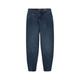 TOM TAILOR Damen Barrel Leg Jeans mit Tencel™ Lyocell, blau, Uni, Gr. 33/28