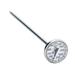 Comark T550/38 1 3/4" Dial Type Pocket Thermometer w/ 8" Stem, 50 to 550 Degrees F, Stainless Steel