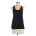 Lululemon Athletica Active T-Shirt: Black Activewear - Women's Size 2