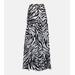 Tina Zebra-print Maxi Skirt