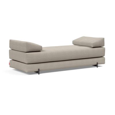 Innovation »Sigmund 579« Daybed Schlafsofa Bezug 579 Kenya / Füße aus Eiche