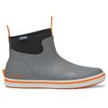 LaCrosse Alpha 6" Deck Boots Rubber Men's, Gray/Orange SKU - 166278