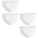 4 Pcs Womens Panties Maternity Lingerie Female Incontinence Panties Breathable Underwear Women Briefs Disposable Panties Outdoor Maternity White Cotton Pregnant Woman Women s