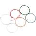 6 Pcs Guitar Strings Guitars Guitar Accessories Folk Guitar Supply Guitar Parts Guitar Supply Guitar Supplies