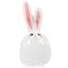 Rabbit Piggy Bank Desktop Ornament Home Decor Lucky Coin Kids Jar Ceramic Bunny Adorn Office