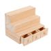 1pc Mini Wood Candy Storage Cabinet Dollhouse Candy Cabinet Model Ornament