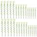 60 pcs Artificial Bamboo Plant Decoration Fake Mini Bamboo Greenery Ornament for Micro Landscape