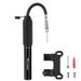 WEST BIKING Inflator 120PSI Tire Pump Tire Pump Portable Inflator Telescopic Tire Bike Inflator Telescopic Portable Bike Inflator Tire Inflator Aluminum Alloy 120PSI Alloy 120PSI Tire BUZHI SIUKE