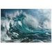 GZHJMY Jigsaw Puzzle 1000 Piece for Adults Kids Ocean Wave Puzzle Wooden Jigsaw Puzzle Family Game Intellective Toys Wall Art Work for Educational Gift Home Decor DIY Games Gifts