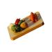 Toys Decor Mini House Kitchen Dollhouse Toy Miniature Chopping Board Mini Cutting Board Ornament Food Cutting Board Resin Wood Micro Scene