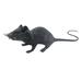 1Pcs Rat Mouse Model Novelty Tricky Pranks Props Spooky Scary Creepy Decor ( Black )