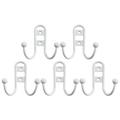 5 Pcs Hook up Heavy Duty Clothes Rack Simple Wall Hook Decorative Ornament Hooks Metal Wall Hooks Metal Clothes Hooks