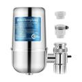 Pristin Faucet Purifier 8-Layer Tap Water Faucet Dual Output Water Water Reduces Fluoride Kitchen Water Water Filter 8-Layer Filter 8-Layer Tap mewmewcat QISUO ZIEM