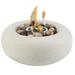 Pure Garden Smokeless Tabletop Fire Pit White