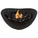 Pure Garden Smokeless Tabletop Fire Pit Onyx