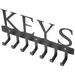 Wall Mounted Key Holder Metal Key Hanger Rack Jewelry Hanger Organizer Key Hanging Rack