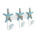 Mediterranean Hook up Coat Hangers Decor Coat Rack with Hooks Starfish Coat Coat Hooks Home Coat Rack