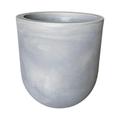 Island Planters 15.25 in H Cylindro Plastic Durable Modern Style Planter Plant Pot Flower Pots Garden Pot Stone