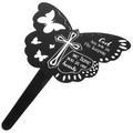 Butterfly Garden Stakes Emblems Garden Decorations Decorative Sign Patio Decoration Memorial Plaque Courtyard Stake