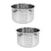 2pcs Metal Rice Cooker Inner Pot Kitchen Cooker Replacement Inner Supply Rice Cooker Liner