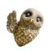 Owl Ornament Resin Crafts Garden Resin Adornment Whimsical Sculpture Home Accessories Owl Statue Tree Decor