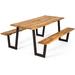 Picnic Table Bench Set 70 Outdoor Dining Table Set