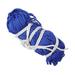 Double Brazilian Wide Hammock Polyester Nylon Travel Camping Hammock Portable Knitted Mesh Hammock Hanging Swing Hammock Chair Hanging Swing Bed Blue