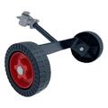 Lawn Mower Wheel Cart Caster Push Mower Wheel 28mm Barbecue Rack Caster Wheel