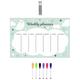 Transparent Message Writing Board Acrylic White The to Do List Desk Calendars Office