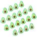 36 Pcs Erasers for Kids Office Supply Kids Pencils Students Gifts Student Prizes Mini Erasers for Classroom Avocado Eraser Animal Tpr Toddler Student