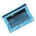 1 Pcs Pencil Pouches Bulk Pencil Pouch in Assorted Colors for Storing School Supplies Writing Utensils and More Cloth Zipper Pouches for 3 Ring Binders Blue