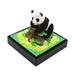 Time Piece Calendar 2024 Creative Panda Time Piece Calendar Memo Pad Desk Calendar 3D Calendar DIY Tear Away Calendar Sculpture Art Craft Desktop Decoration House Gift with LED Lights K5I3