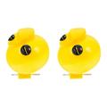 2 Pcs Pigeon Whistle Tail Training Outdoor Steel Material Loud Bird Flute Ultrasonic Pet Supplies