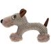 Dog Plush Toy Stuffed Toy Puppy Teething Toy Squeaky Dog Toy Dog Grinding Plaything Puppy Sound Plush Toy