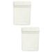 2 PCS Cereal Container Storage for Food Kitchen Orginization Plastic Containers Plastic Food Sealing Lid Container Sealed Storage Box Whole Grains The Pet