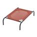 The Original Coolaroo Elevated Pet Dog Bed for Indoors & Outdoors Small Terracotta