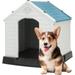 Big Dog House For Large Dogs Outside Insulated Dog Shelter With s And Elevated Floor All Weather Plastic Doghouse For Small Medium Large Dogs 33 (D) X 29.5 (W) X 32.5 (H)