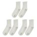 3pcs Yoga Socks summer Pilates socks non-slip professional women s mid-tube sports fitnessLight luxury milk white