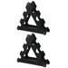 2 Pcs Dumbbell Rack Storage Shelf Hand Weights Rack Dumbbell Holder Multicooker Dumbell Dumbbell Storage Rack Fitness